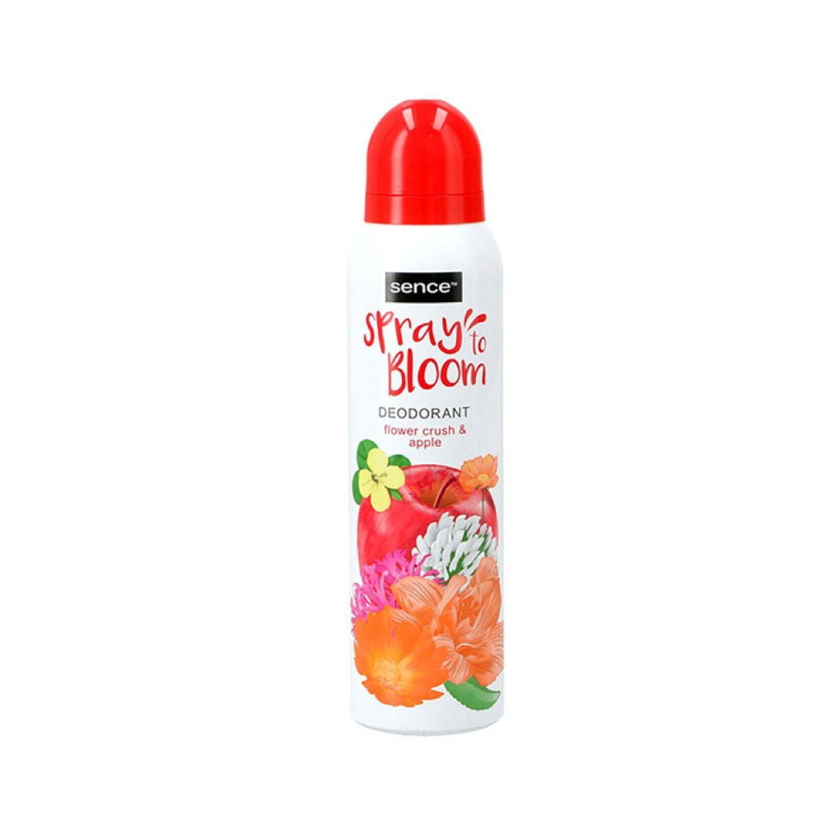Deodorant Sence flower crush & apple Flowers 150 ml product packaging