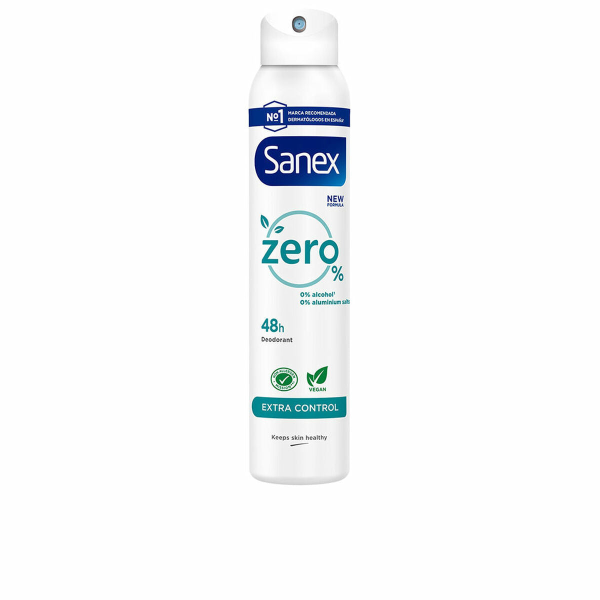 Spray Deodorant Sanex Zero % 200 ml product packaging