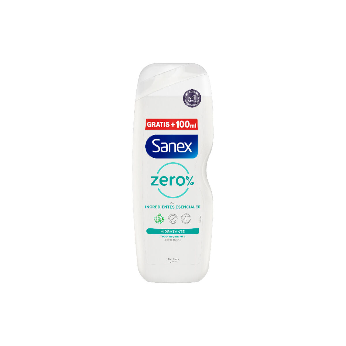Shower Gel Sanex Zero 700 ml skincare packaging