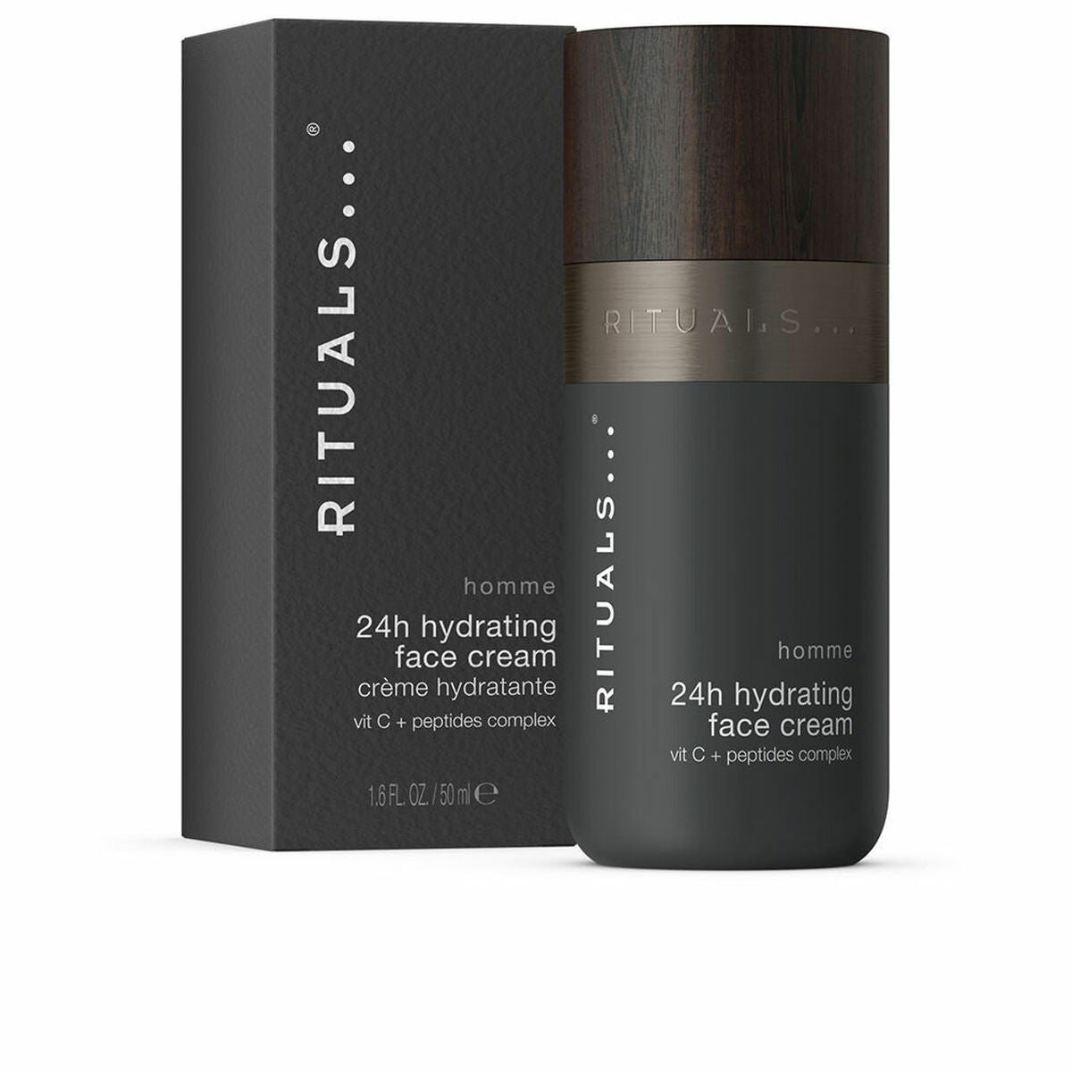 Day Cream Rituals Homme 50 ml for Men skincare packaging