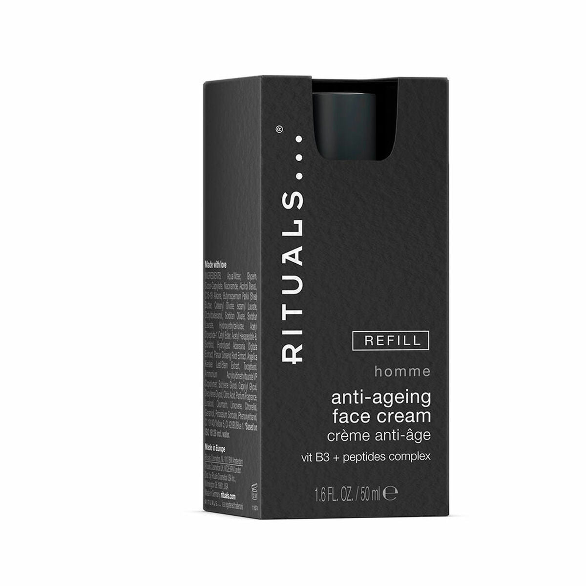 Day Cream Rituals Homme 50 ml for Men skincare packaging