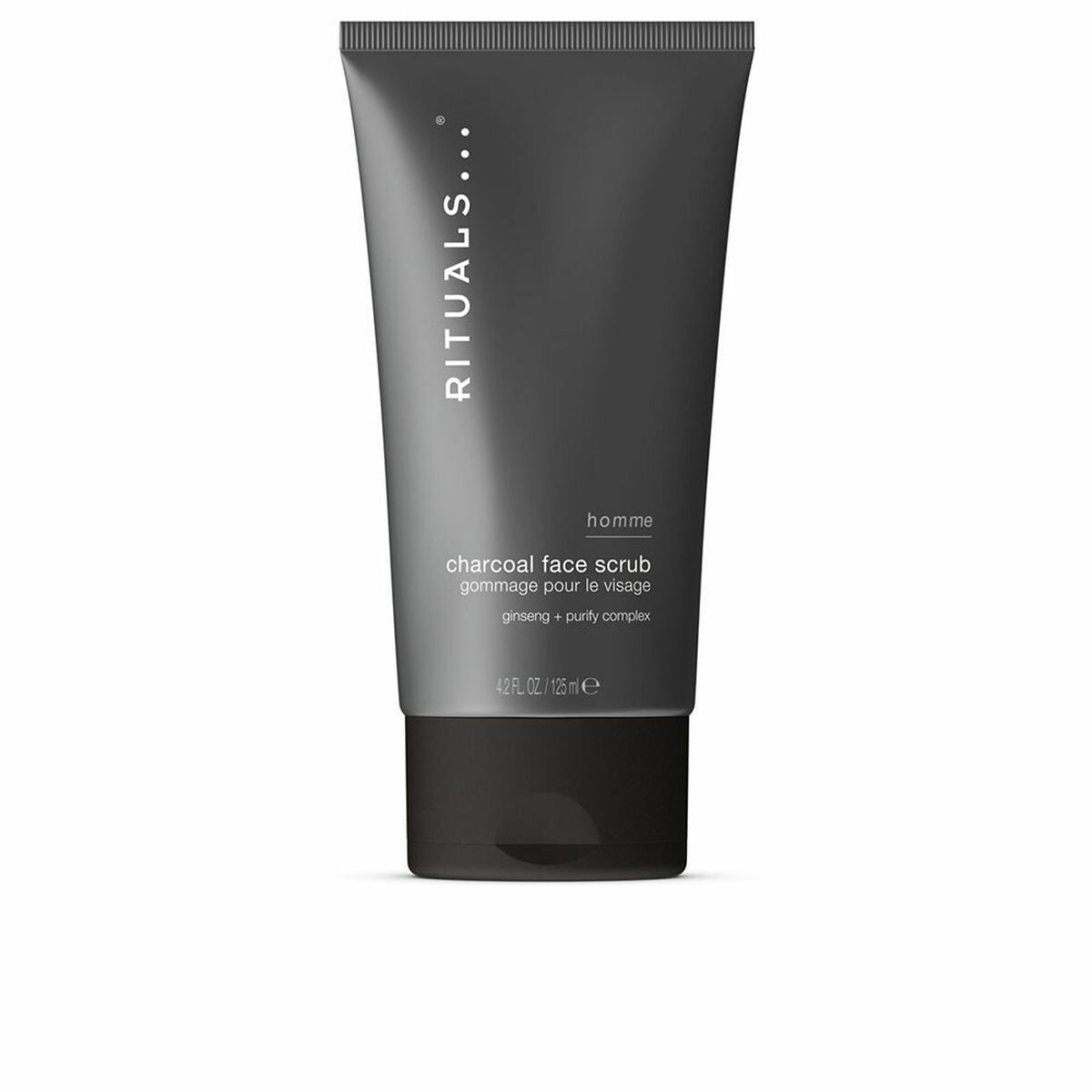 Facial Cleansing Gel Rituals Homme 125 ml for Men skincare packaging