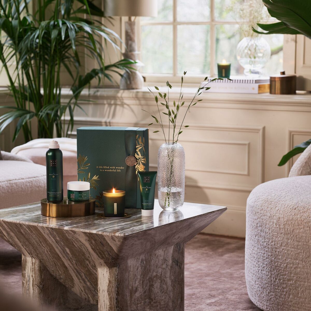 Cleansing Foam Rituals THE RITUAL OF JING 4 Pieces product packaging