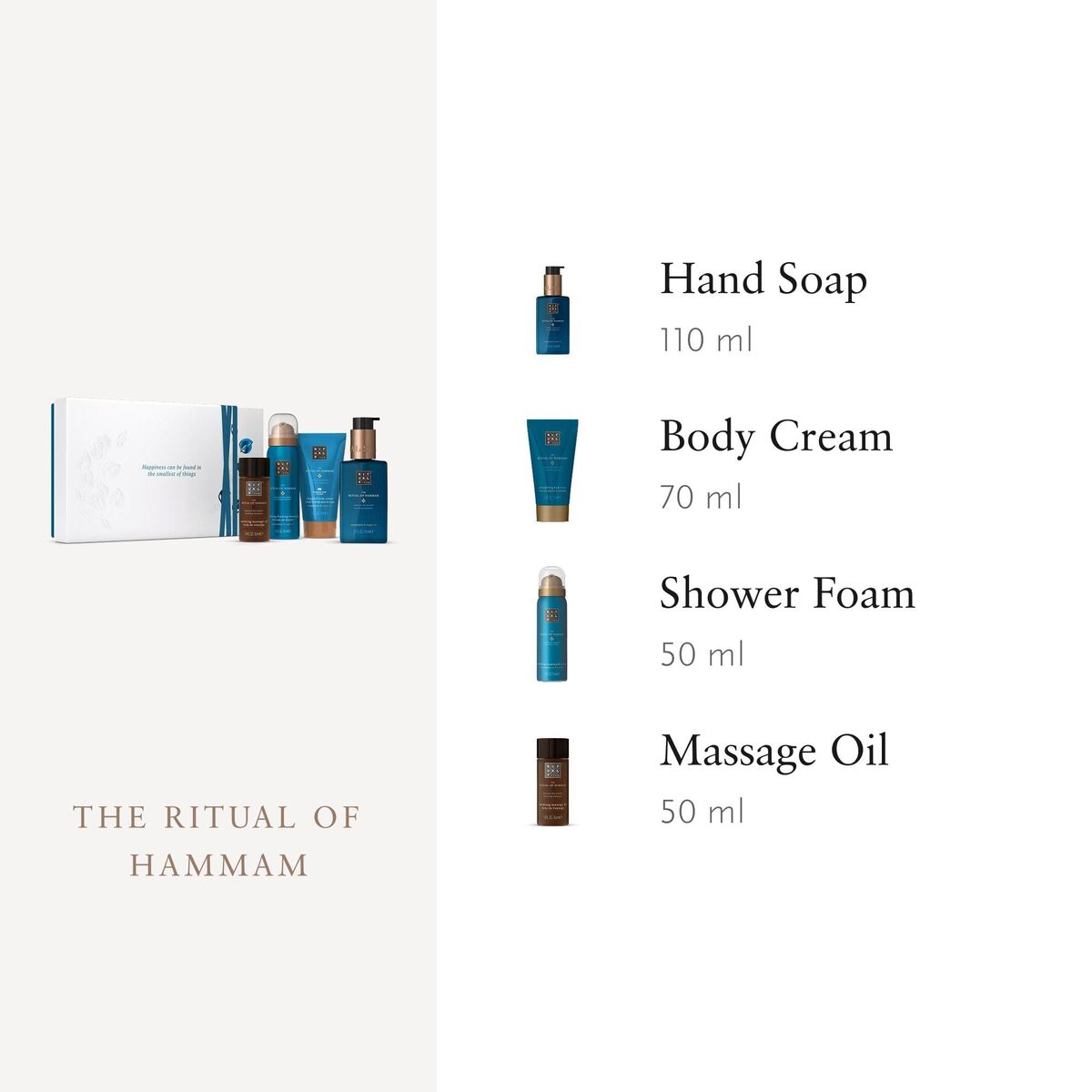 Women's Cosmetics Set Rituals The Rituals Of Hammam 4 Pieces product packaging