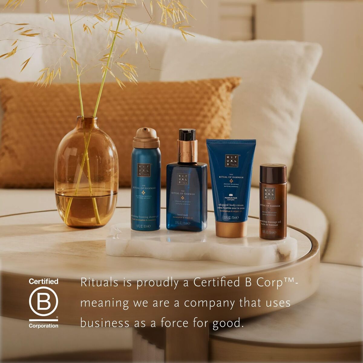 Women's Cosmetics Set Rituals The Rituals Of Hammam 4 Pieces product packaging