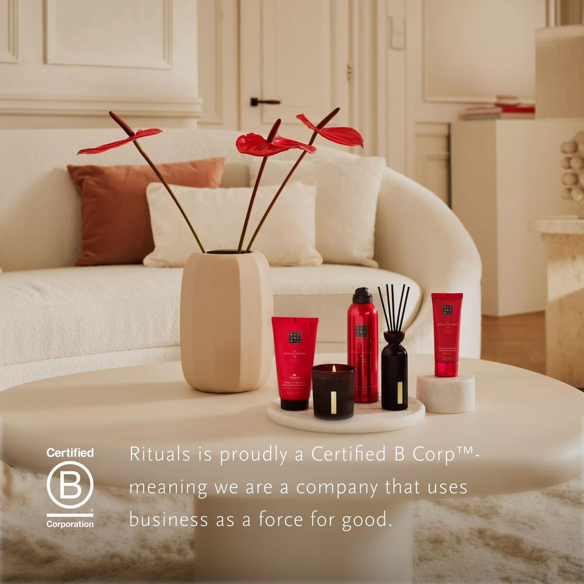 Body Lotion Rituals THE RITUAL OF AYURVEDA 5 Pieces skincare packaging