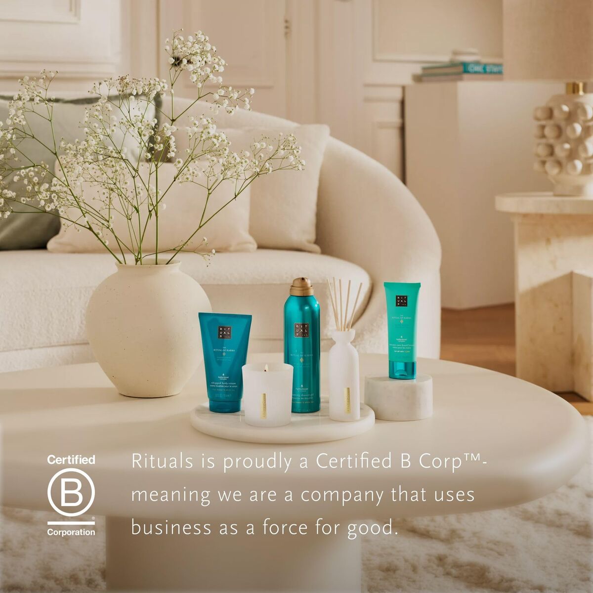 Cosmetic Set Rituals THE RITUAL OF KARMA 5 Pieces product packaging