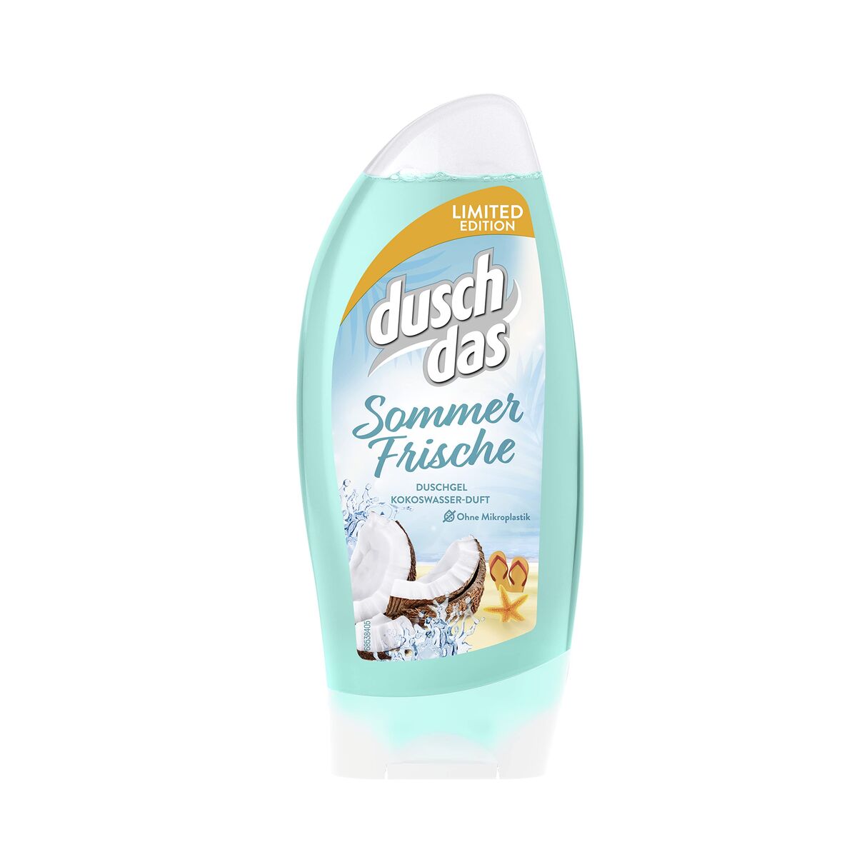 Shower Gel Duschdas Fruity Coconut 250 ml skincare packaging
