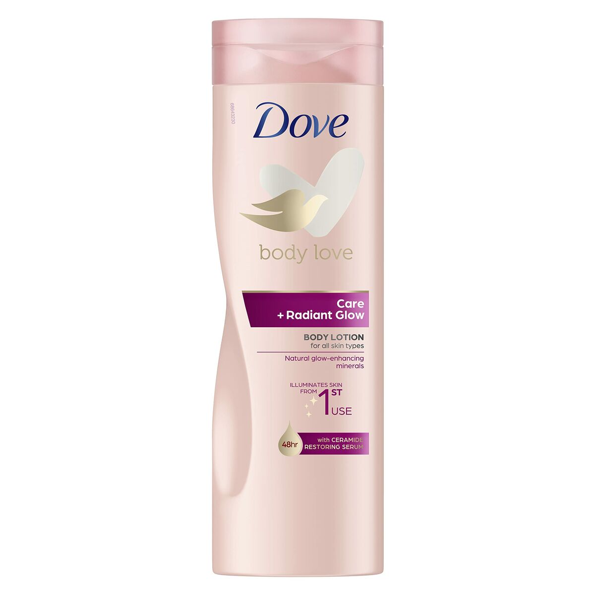 Body Lotion Dove Body Love 400 ml for Women skincare packaging