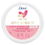 Moisturising Body Cream Dove Body Love 250 ml for Women skincare packaging