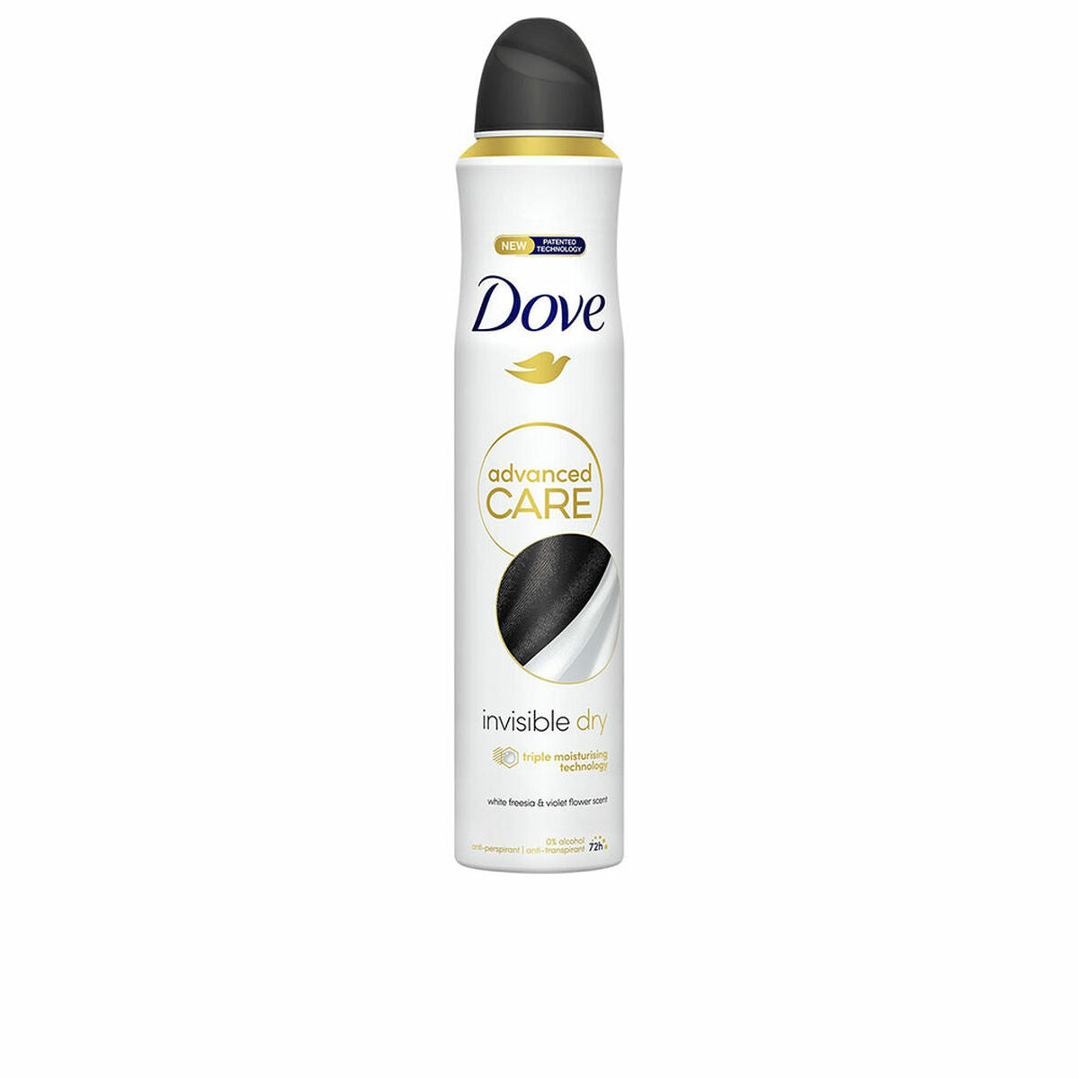 Deodorant Dove Invisible Dry Advanced Care 200 ml for Women product packaging