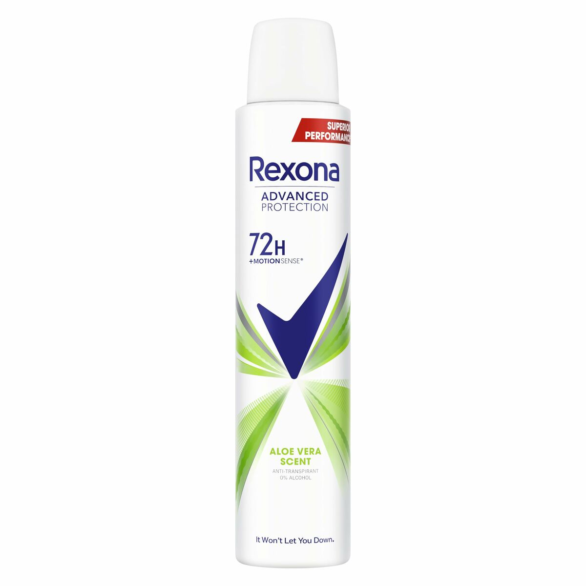 Spray Deodorant Rexona Aloe Vera 200 ml for Women product packaging