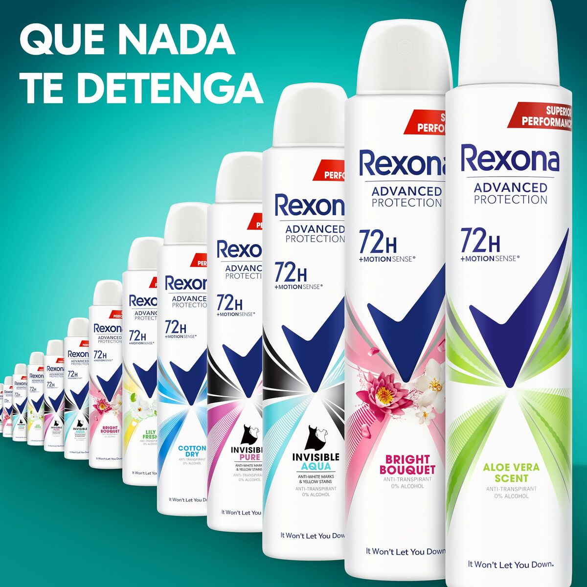 Spray Deodorant Rexona Aloe Vera 200 ml for Women product packaging