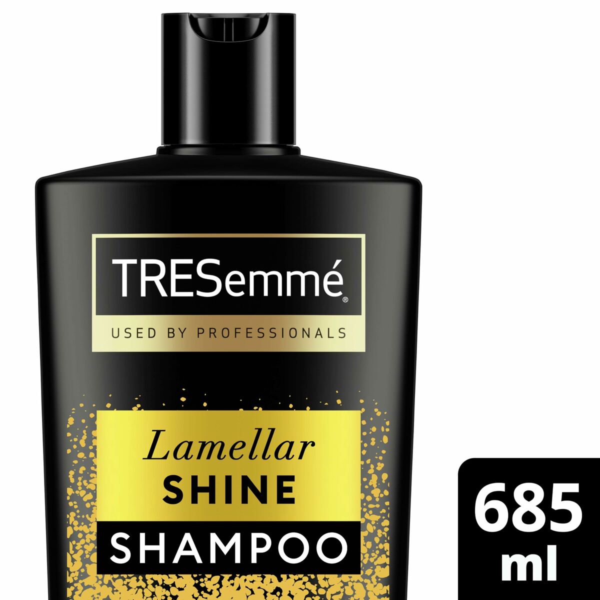 Shampoo Tresemme LAMELLAR SHINE 685 ml shampoo bottle