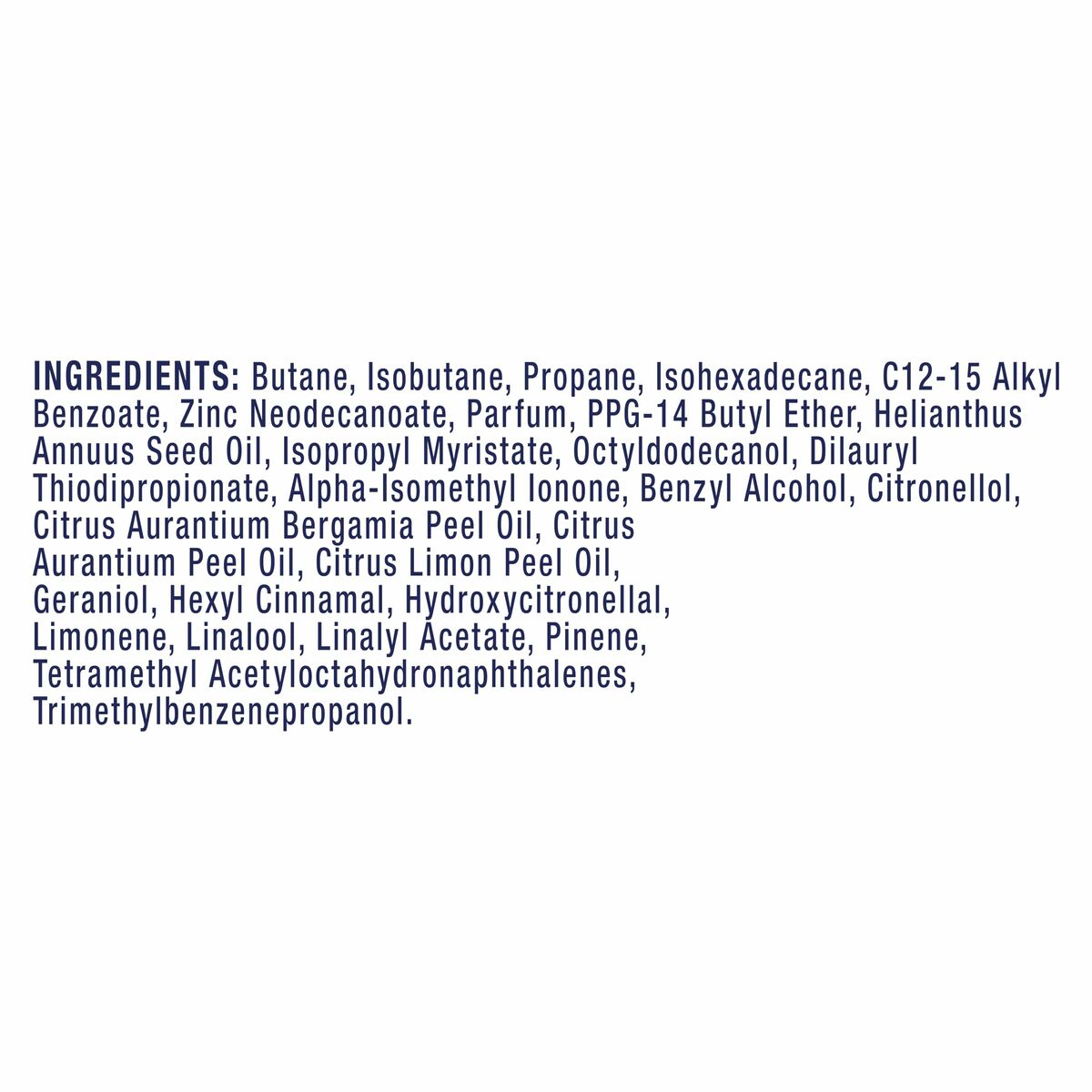 Spray Deodorant Rexona FRESH CITRUS product packaging