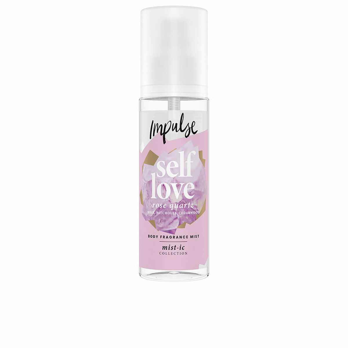 Unisex Perfume Impulse SELF LOVE ROSE QUARTZ 150 ml for Women product packaging