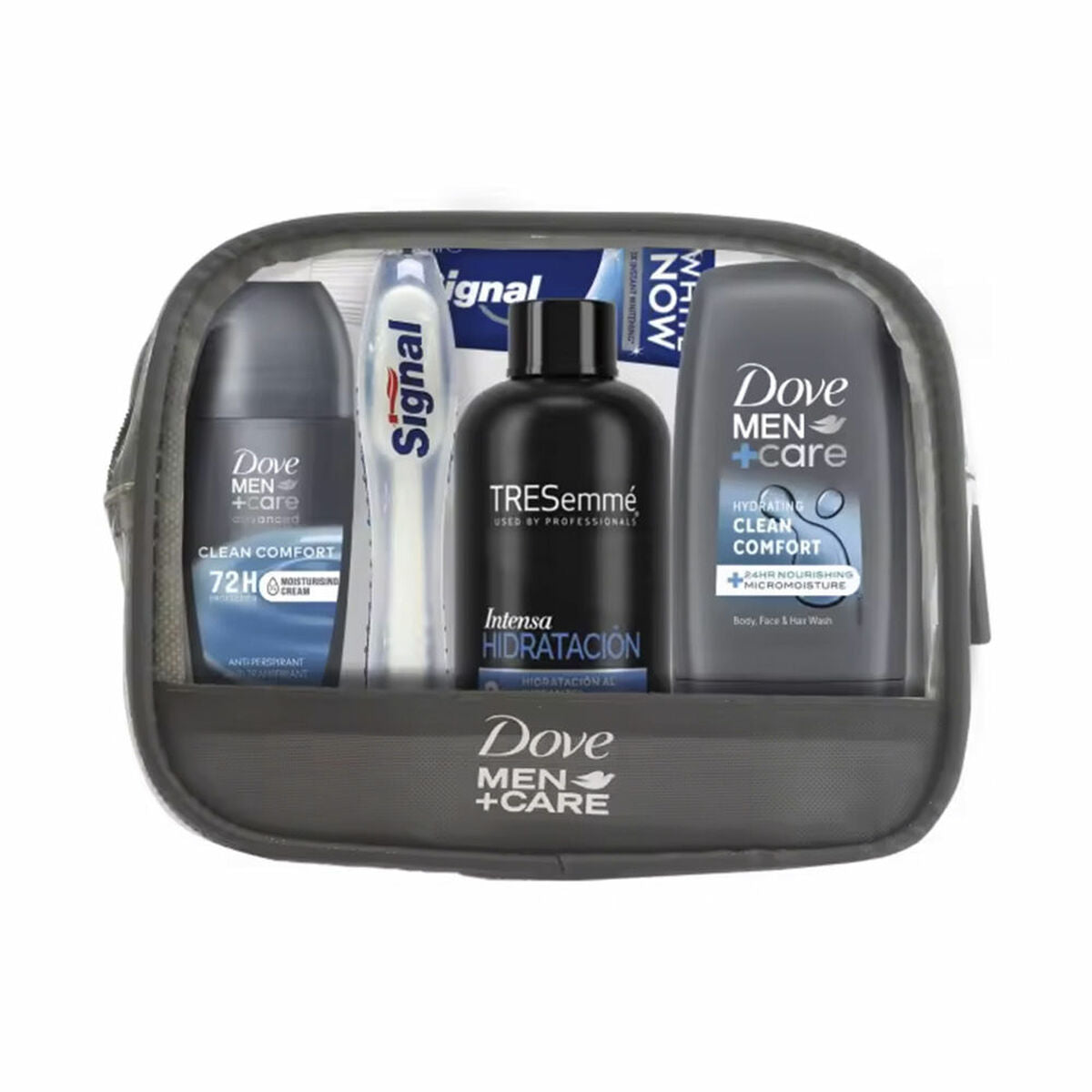 Set Personal Hygiene for Men Dove MEN +CARE 5 Pieces product packaging