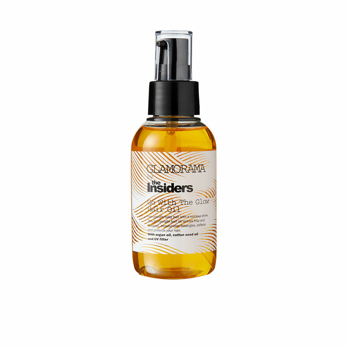 Hair Oil The Insiders Glamorama 110 ml Shine for Women product packaging