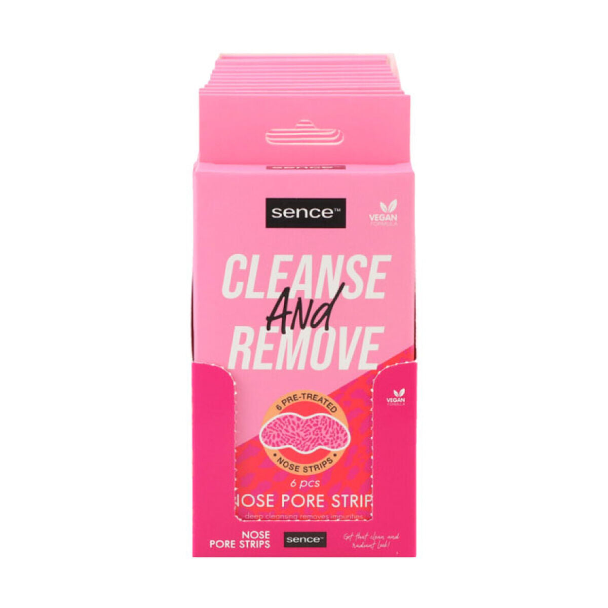 Pore Cleaning Strips Sence (6 Units) product packaging