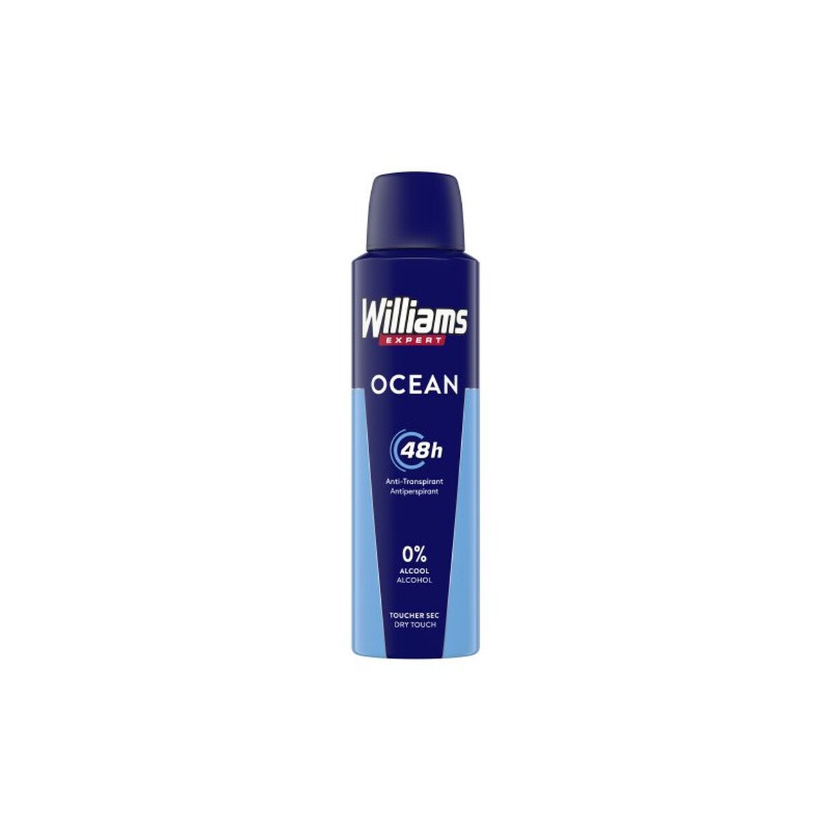 Spray Deodorant Williams Ocean 150 ml product packaging