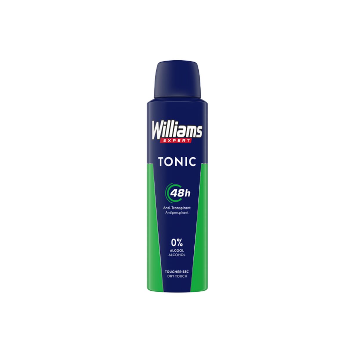 Spray Deodorant Williams Tonic 150 ml for Men product packaging