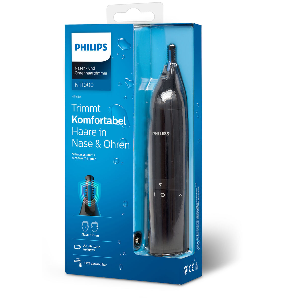 Nose and Ear Hair Trimmer Philips Serie 2000 product packaging