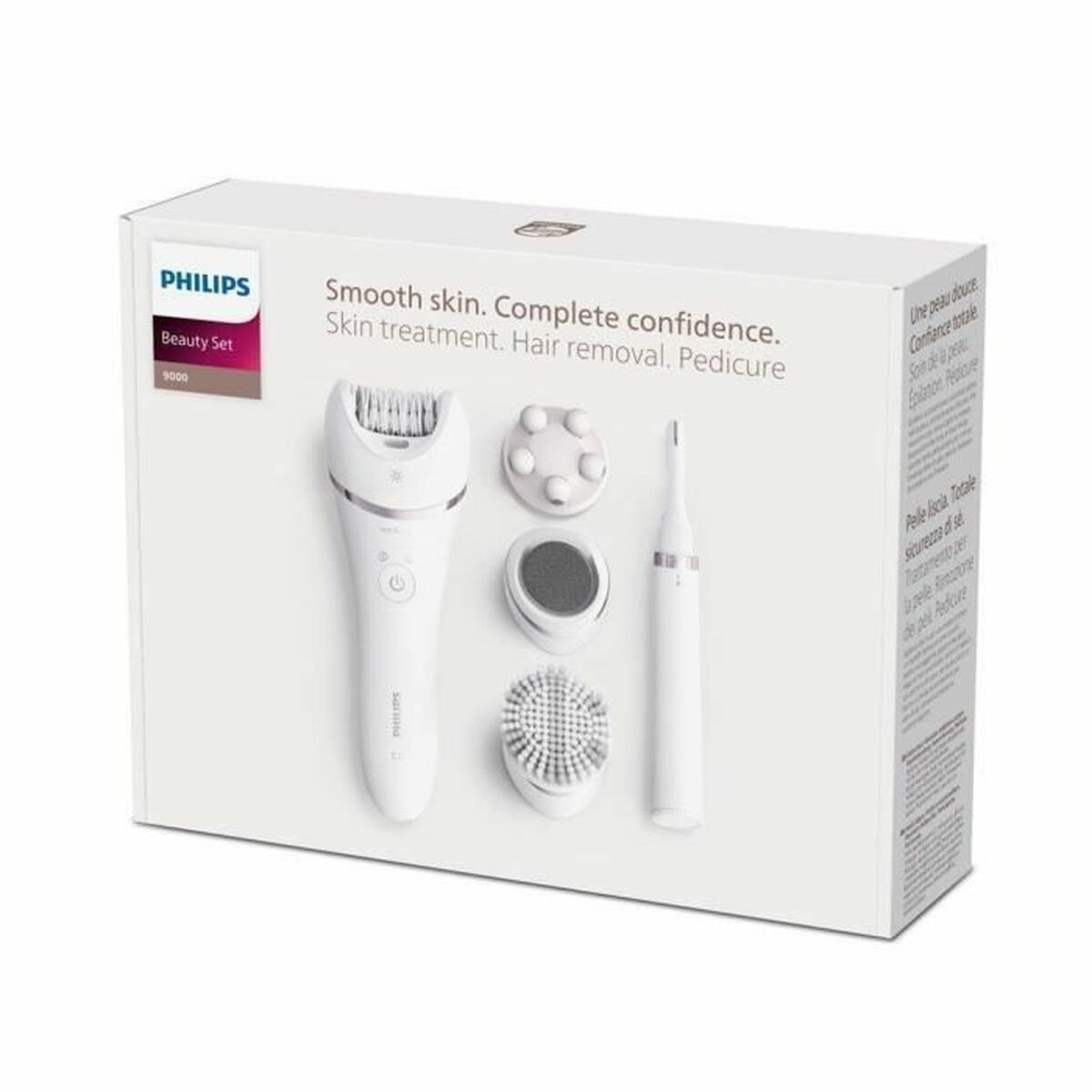 Electric Hair Remover Philips BRE770/92 - Satinelle Advanced Plastic product packaging