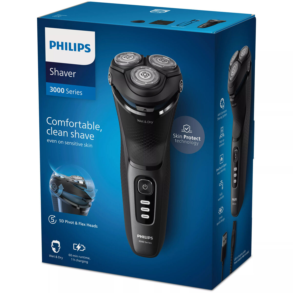 Hair Clippers Philips S3244/12 1 Piece product packaging