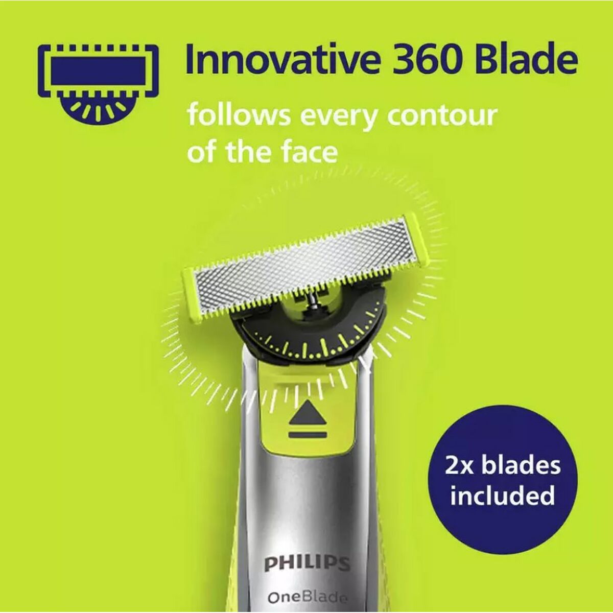 Electric shaver Philips QP2734/30 product packaging
