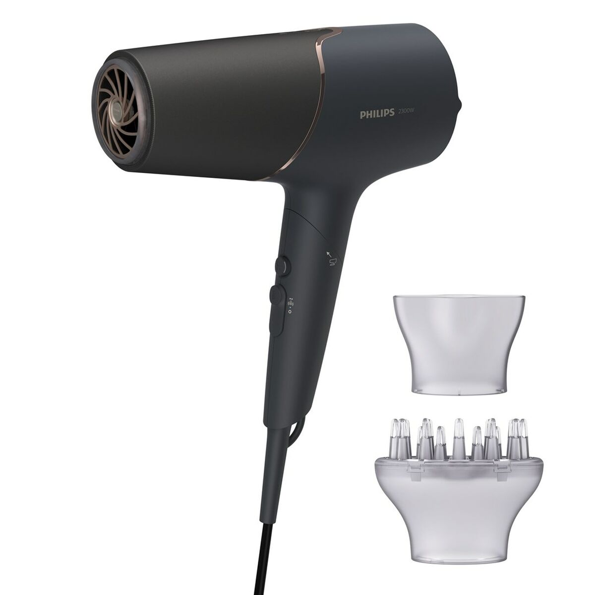 Hairdryer Philips BHD538/30 Black 2300 W product packaging