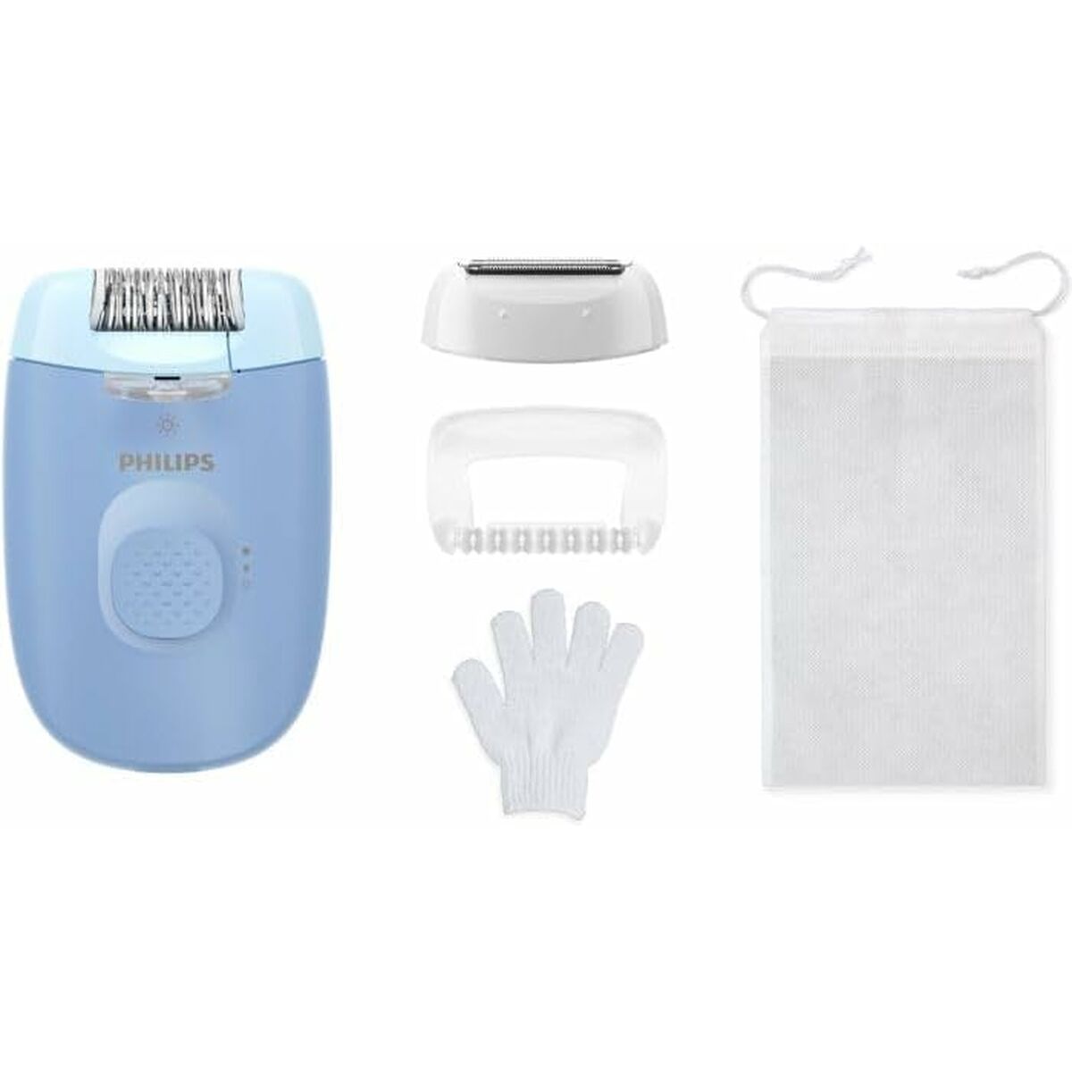Electric Hair Remover Philips BRE247/00 product packaging