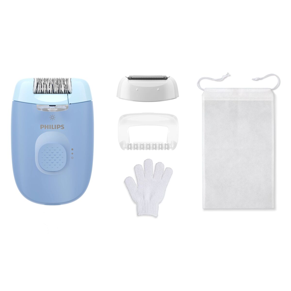 Electric Hair Remover Philips BRE247/00 product packaging
