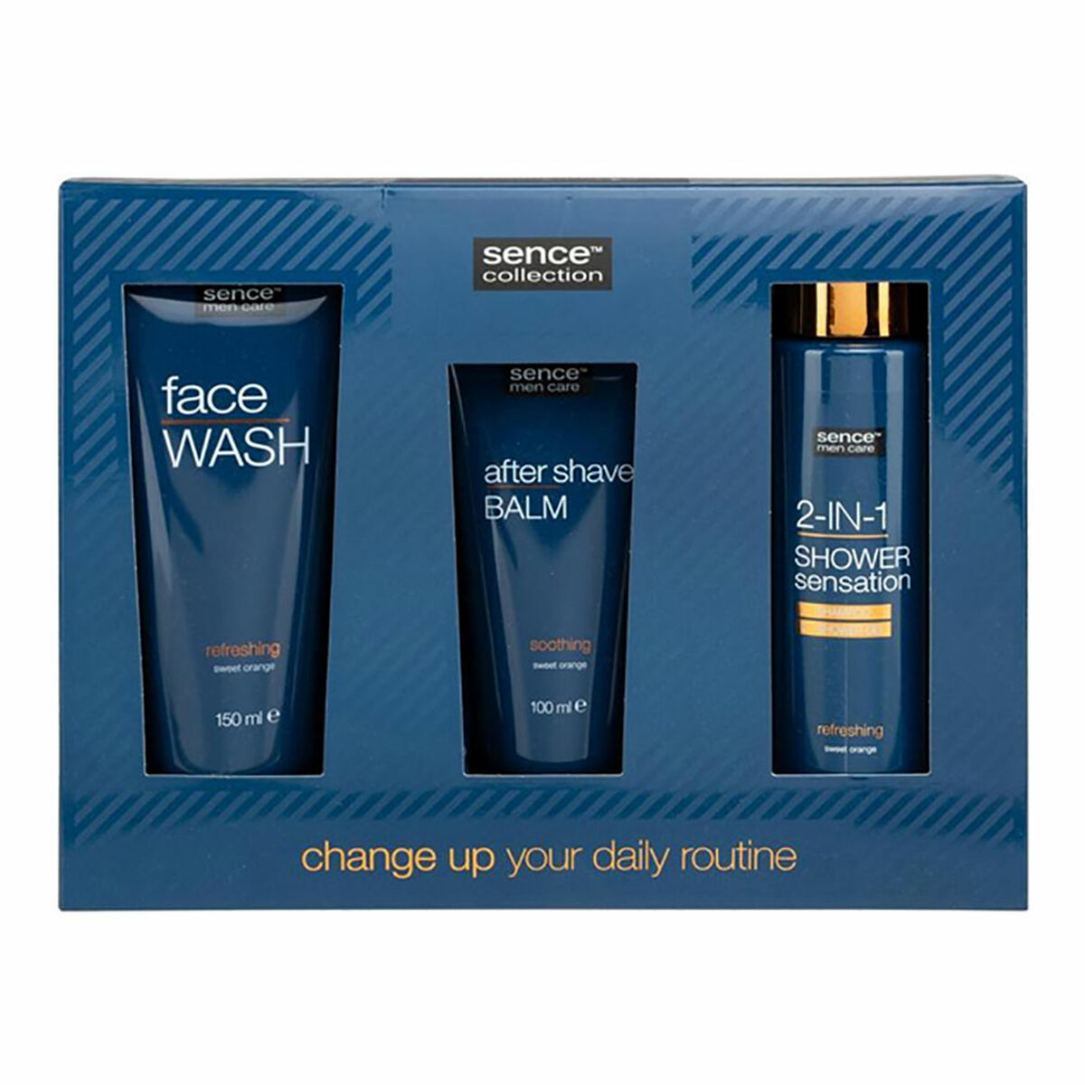 Set Personal Hygiene for Men Sence Set Personal Hygiene for Men 3 Pieces product packaging