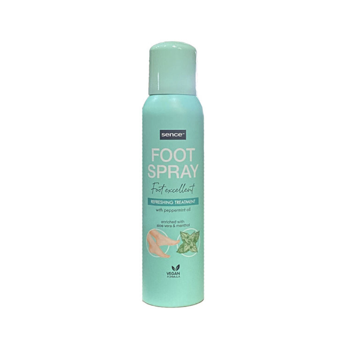 Deodorant Spray for Feet Sence Mint 150 ml product packaging