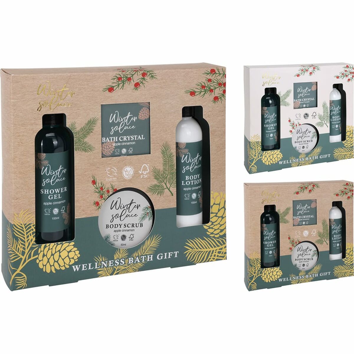 Cosmetic Set Lifetime Wellness winter solace 4 Pieces product packaging