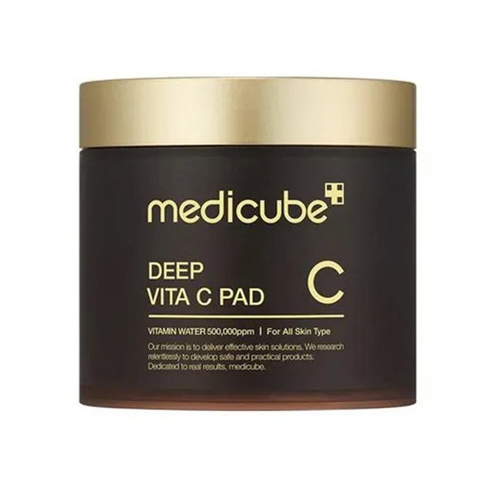 Medicube, Deep Vita C Glutathione Brightening Mask, Brightening, Cleansing Pads, 70 pcs