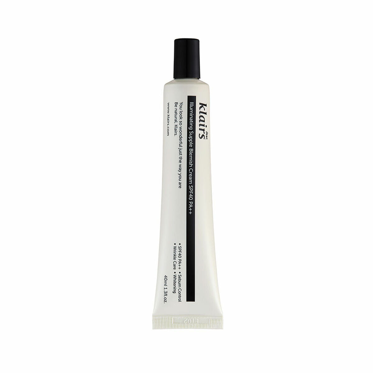 Highlighting Cream Klairs Illuminating Supple Spf 40 ml skincare packaging