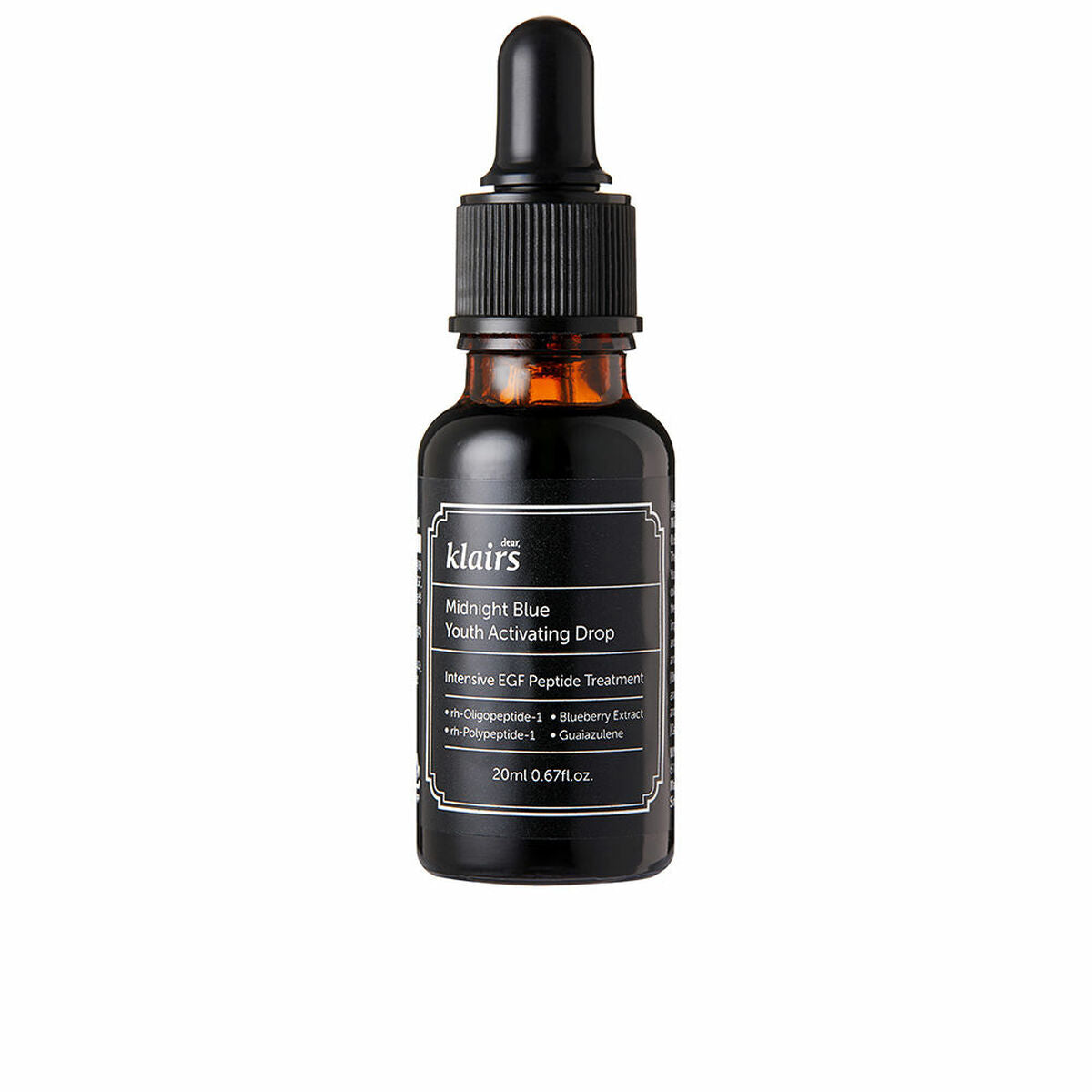 Night Cream Klairs Midnight Blue Youth 20 ml skincare packaging