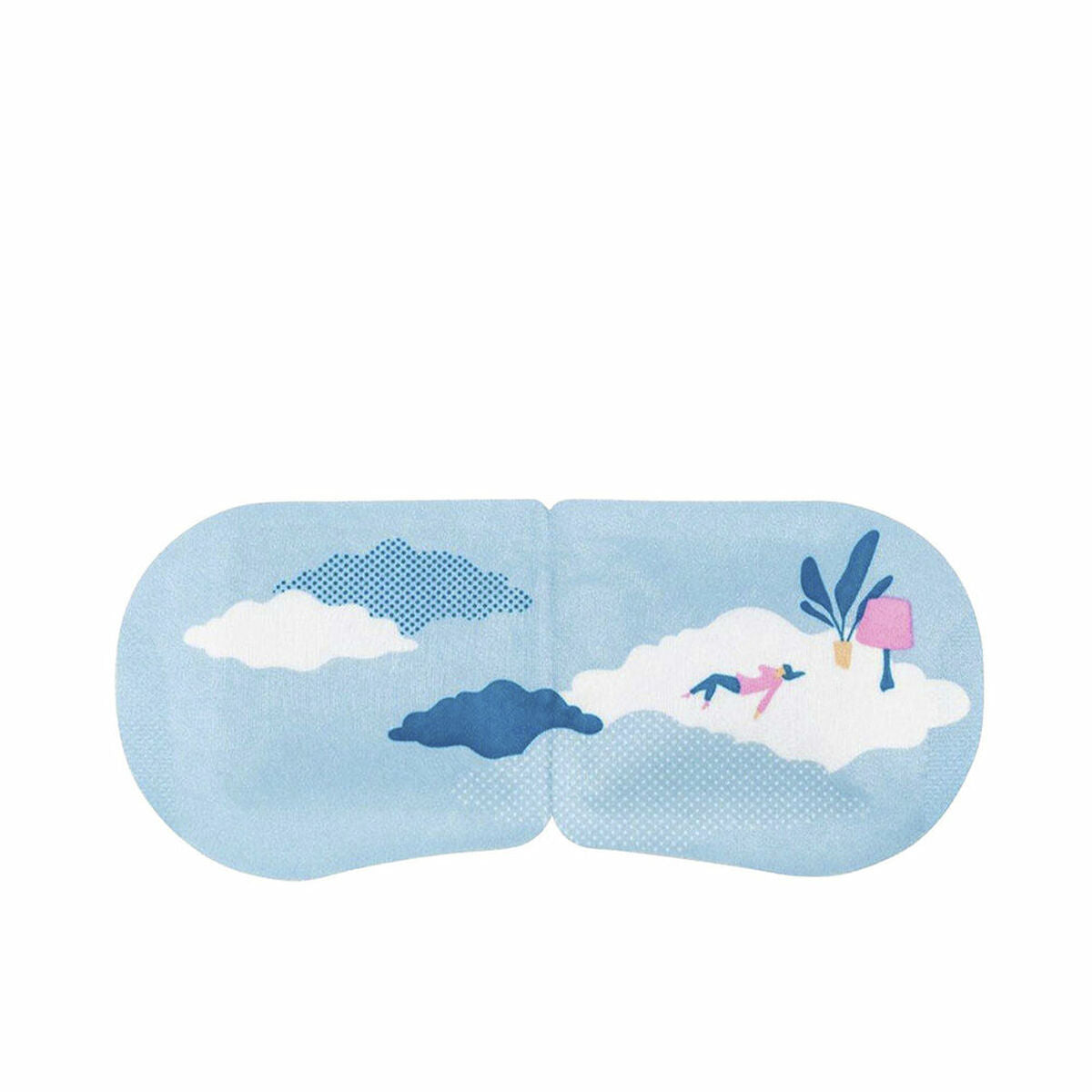 Facial Mask Steambase Daily Eyemask Fleecy Cloud (1 Unit) mask packaging