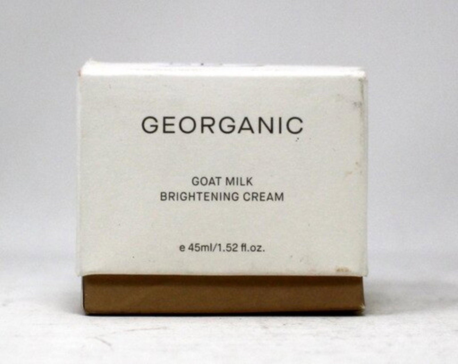 Georganic, Goat Milk Brightening, Brightening, Cream, For Face, 45 ml