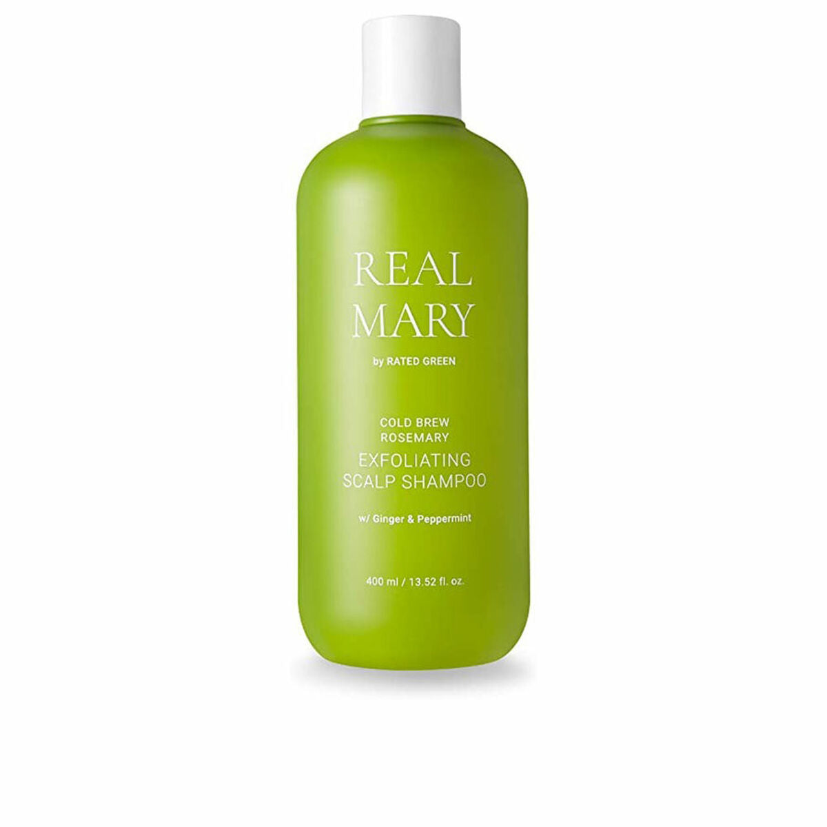 Shampoo Rated Green Real Mary 400 ml shampoo bottle