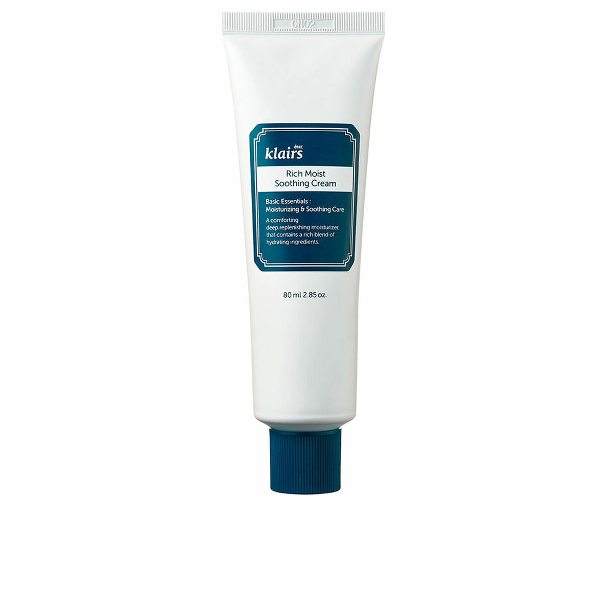 Facial Cream Klairs RICH MOIST 80 ml skincare packaging