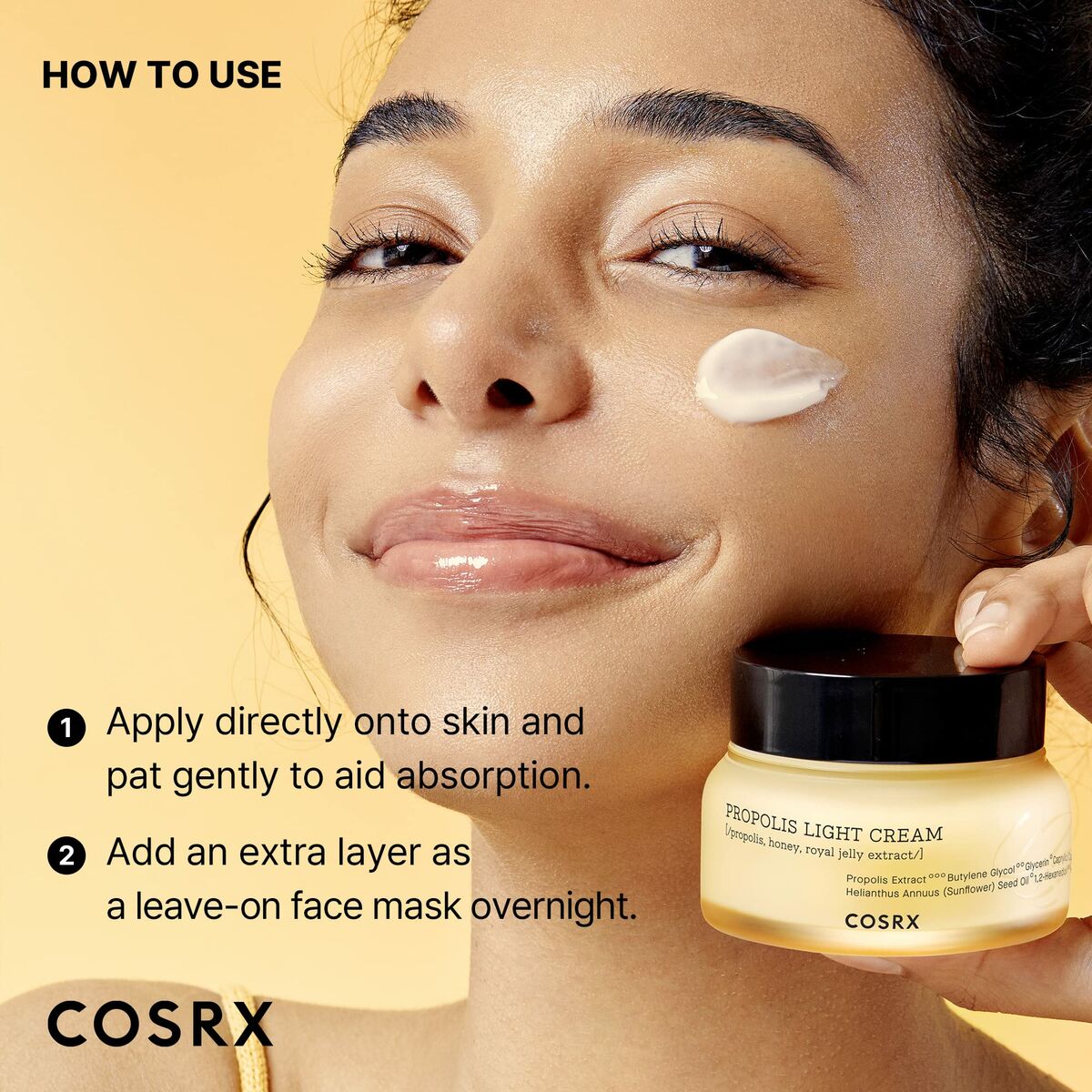 Day Cream Cosrx FULL FIT PROPOLIS skincare packaging