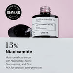 Facial Cream Cosrx THE NIACINAMIDE 20 ml for Women skincare packaging