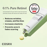 Day Cream Cosrx THE RETINOL skincare packaging