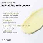 Day Cream Cosrx THE RETINOL skincare packaging