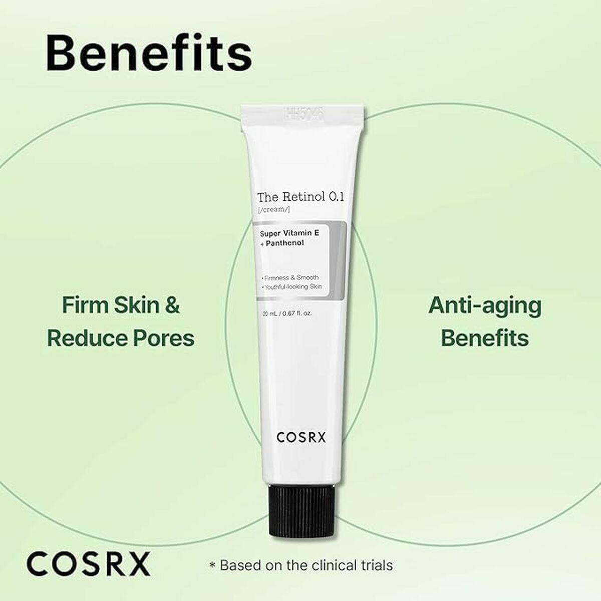 Day Cream Cosrx THE RETINOL skincare packaging