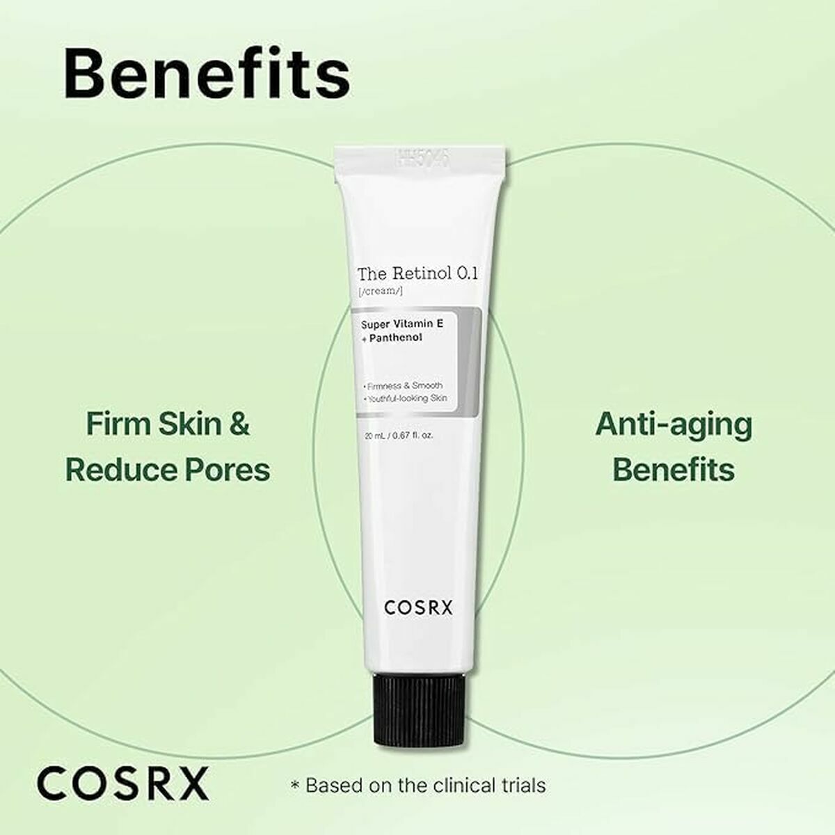 Day Cream Cosrx THE RETINOL skincare packaging