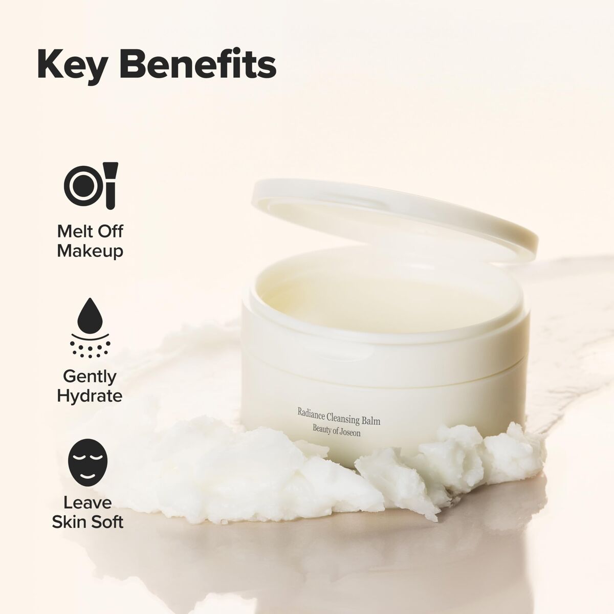Facial Make Up Remover Beauty of Joseon RADIANCE CLEANSING 100 ml 100 gr product packaging