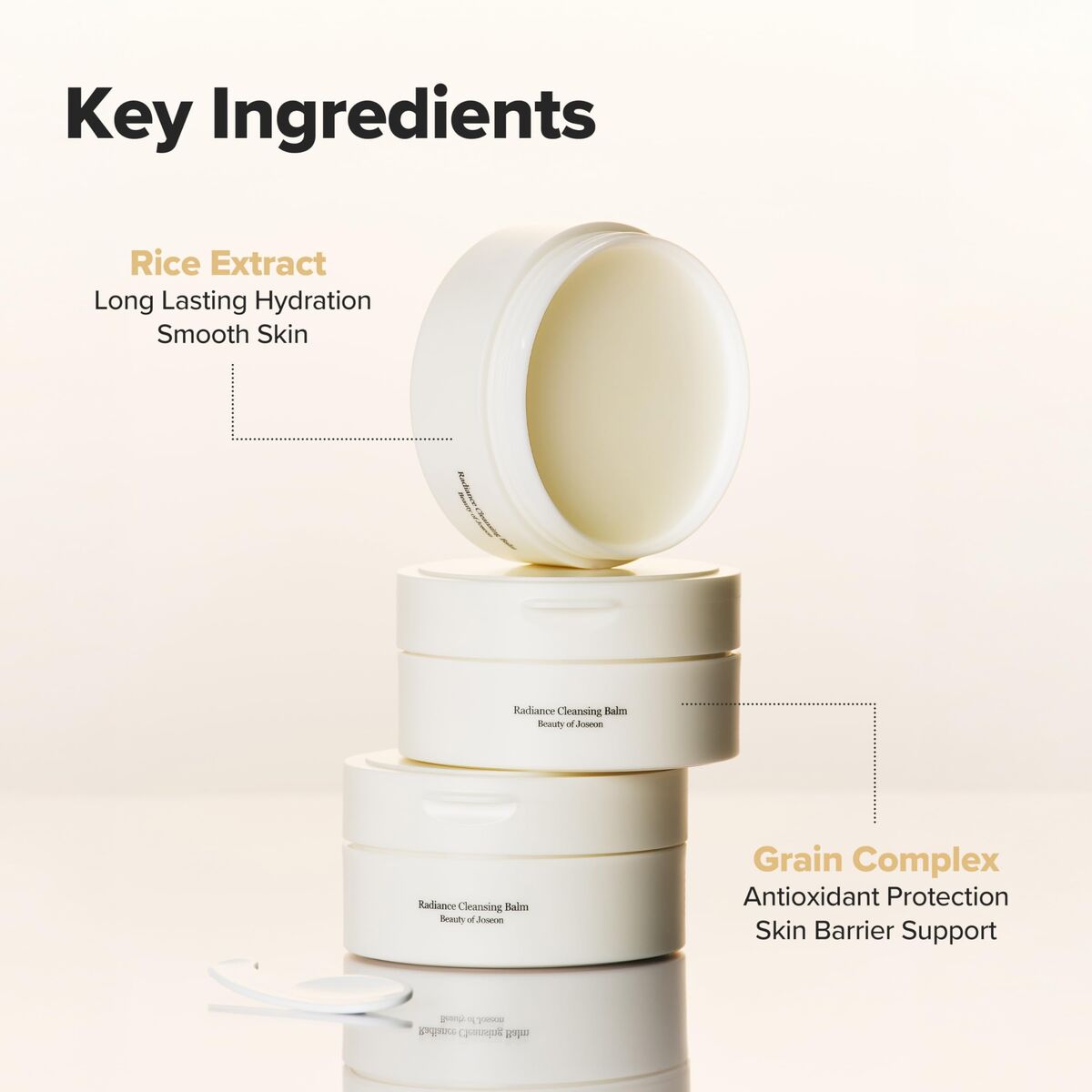 Facial Make Up Remover Beauty of Joseon RADIANCE CLEANSING 100 ml 100 gr product packaging